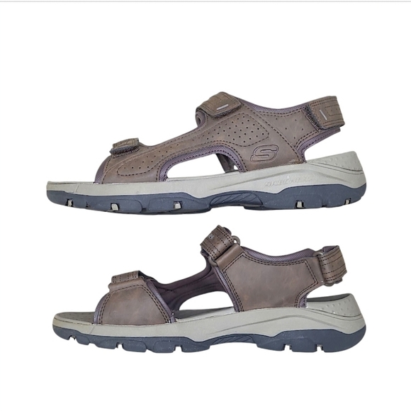 Skechers Tresmen Garo Chocolate Sandals Size 10 main image 4